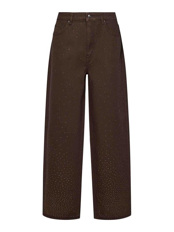 Rotate Birger Christensen Jean Bootcut - Marron