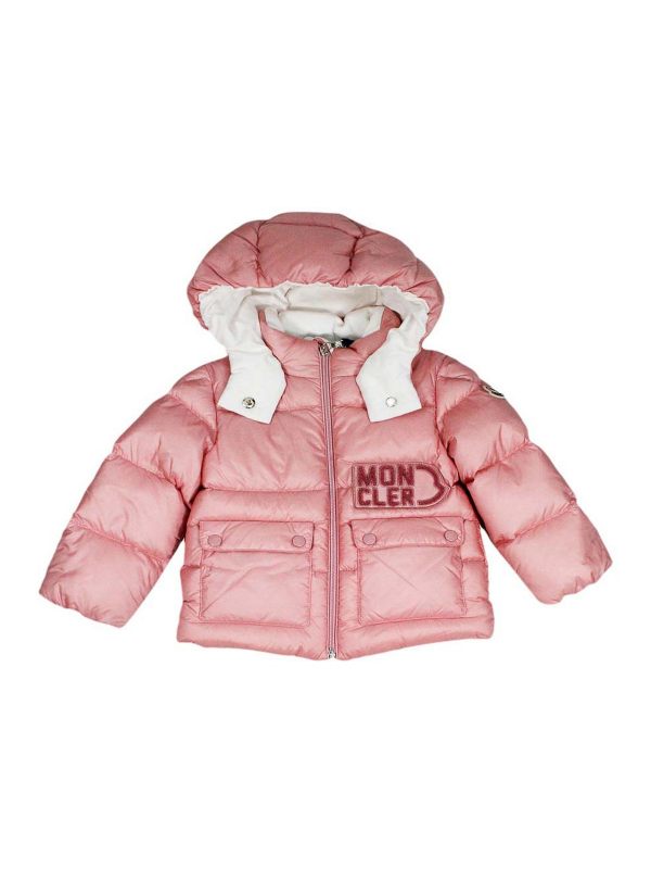 Moncler Jr Manteau Court - Couleur Chair