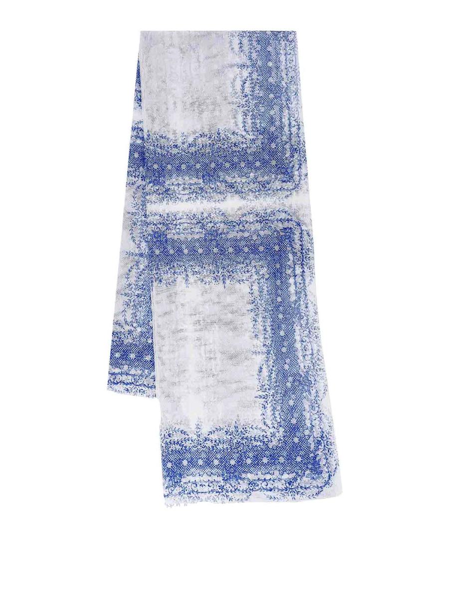 Philosophy di Lorenzo Serafini Écharpe - Bleu