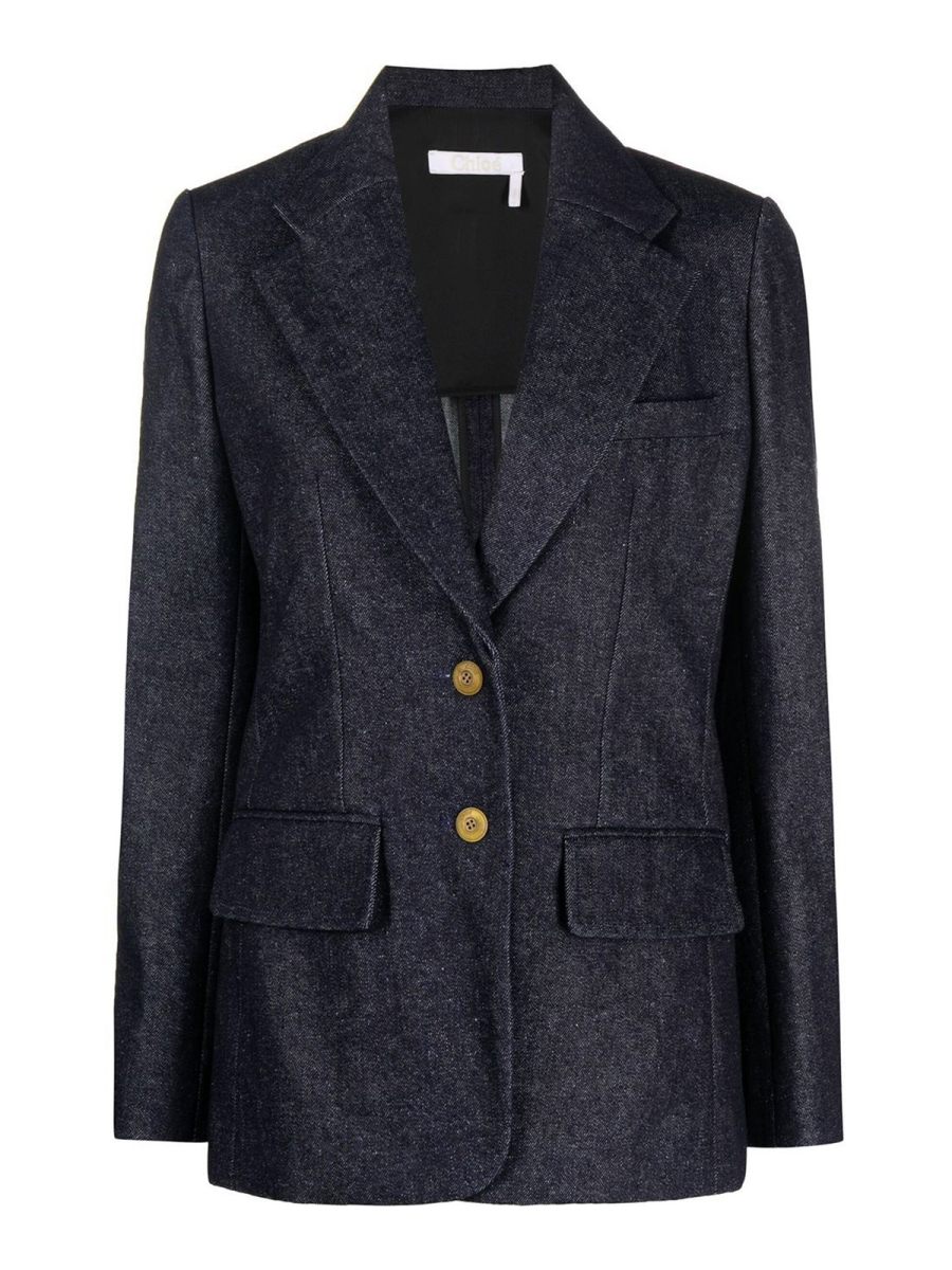 Chloe' Blazer - Bleu