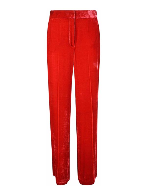 P. A.R. O.S. H. Pantalons Décontractés - Rouge