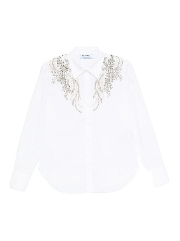 Blugirl Chemise - Blanc