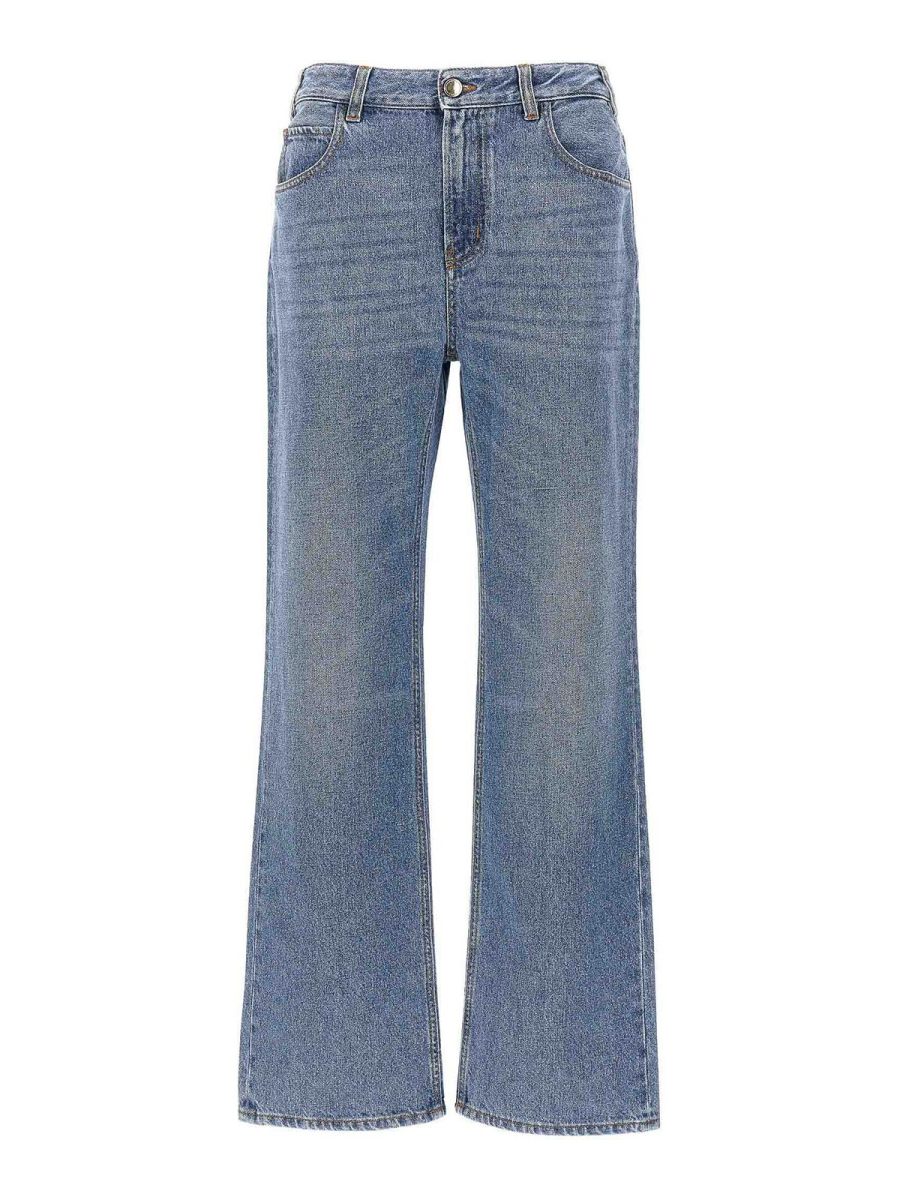 Chloe' Jean Droit - Bleu Clair