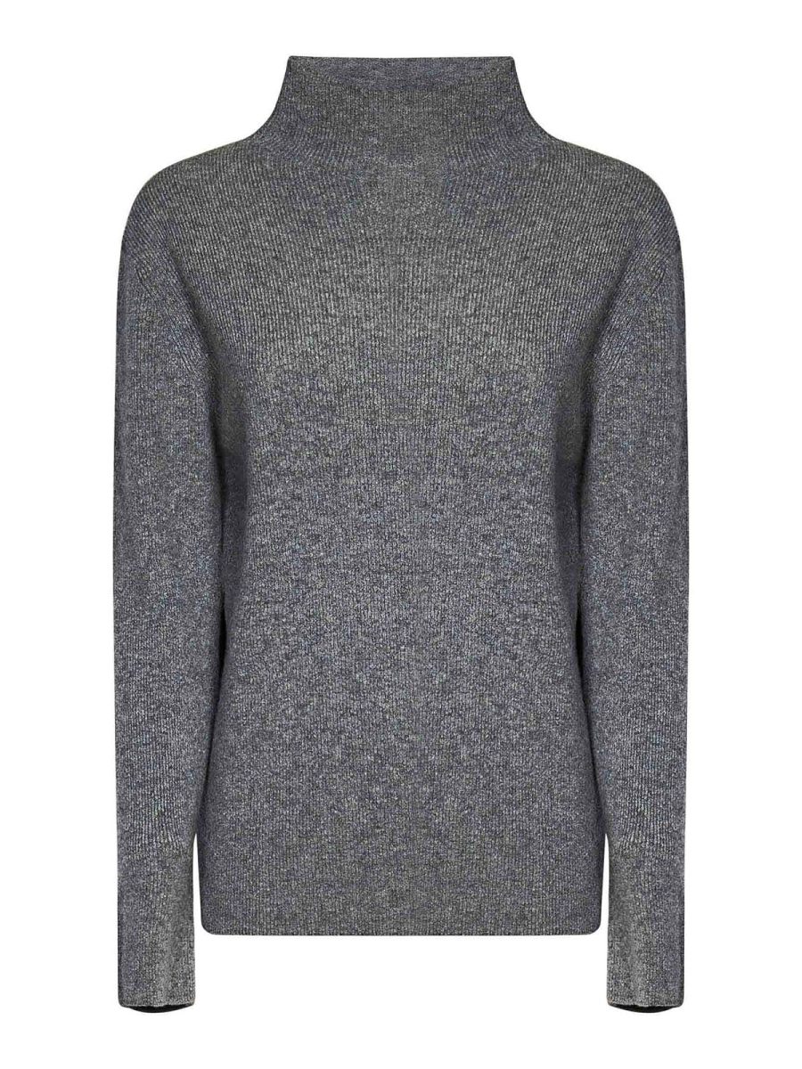 Malo Pull Col Rond - Gris