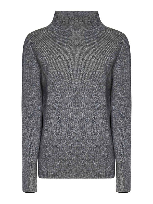 Malo Pull Col Rond - Gris