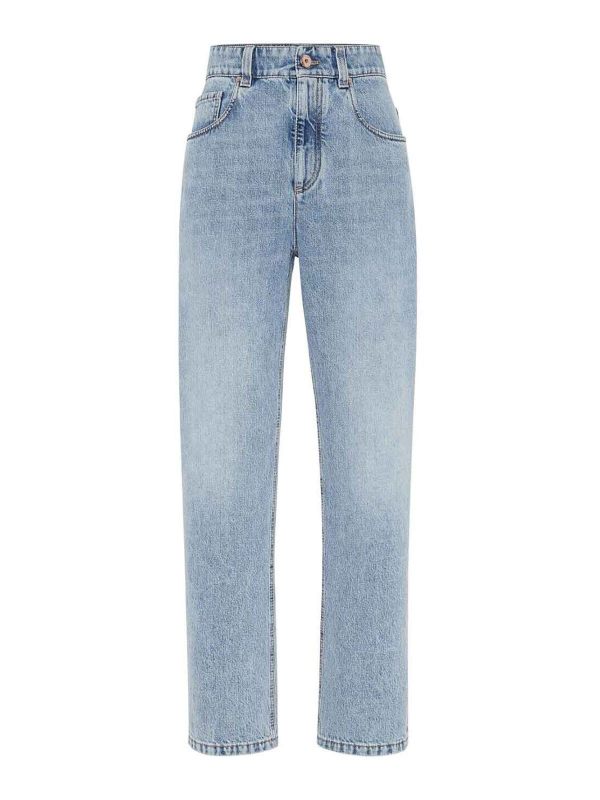 Brunello Cucinelli Jean Bootcut - Bleu Clair