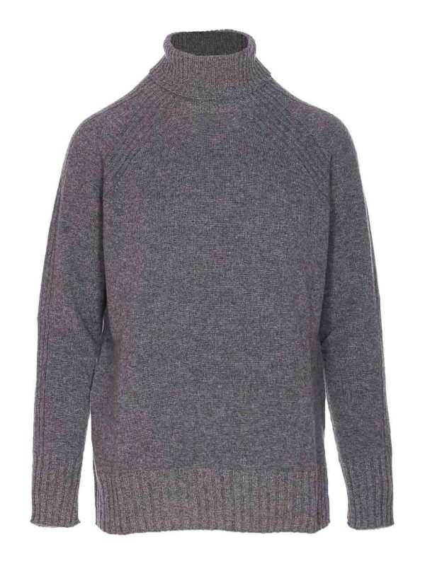 Twinset Pull Col Bateau - Gris