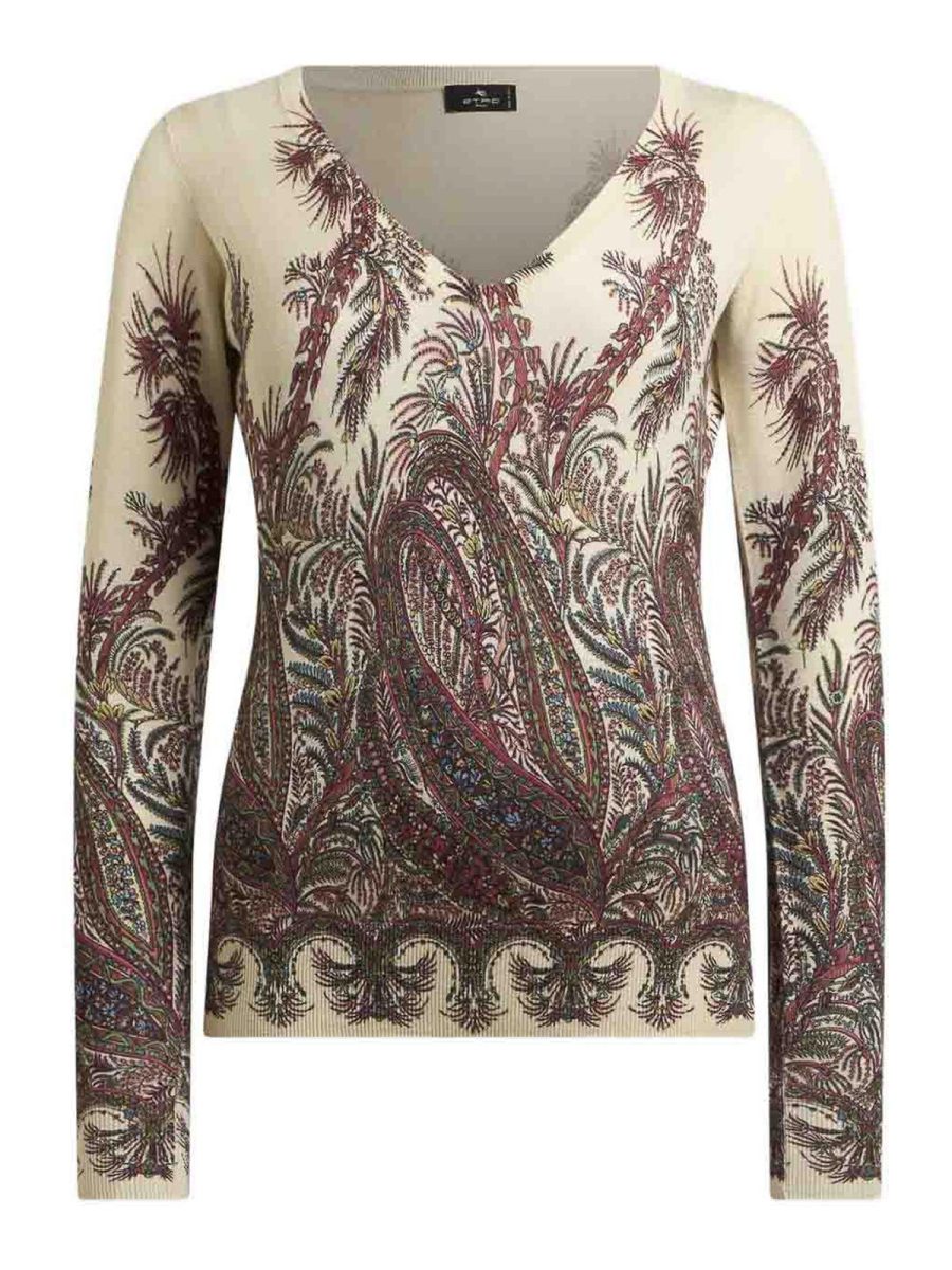 Etro Pull Col Bateau - Beige