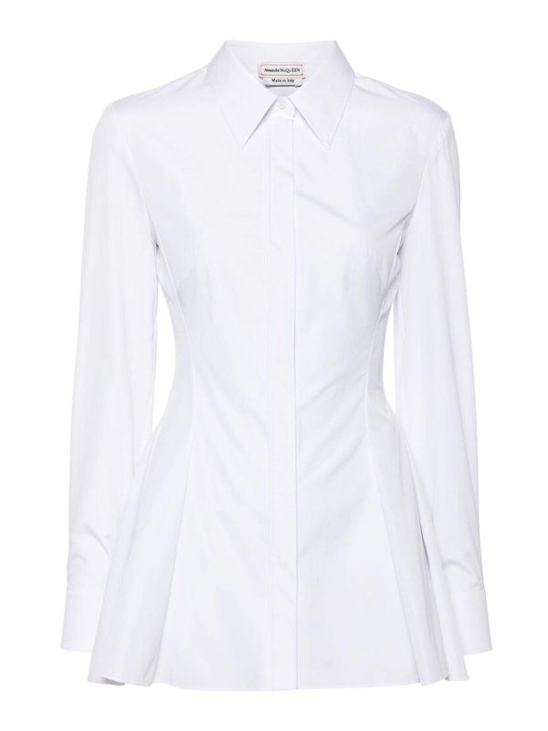 Alexander Mcqueen Chemise - Blanc