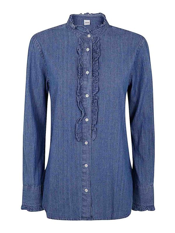 Aspesi Chemise - Bleu