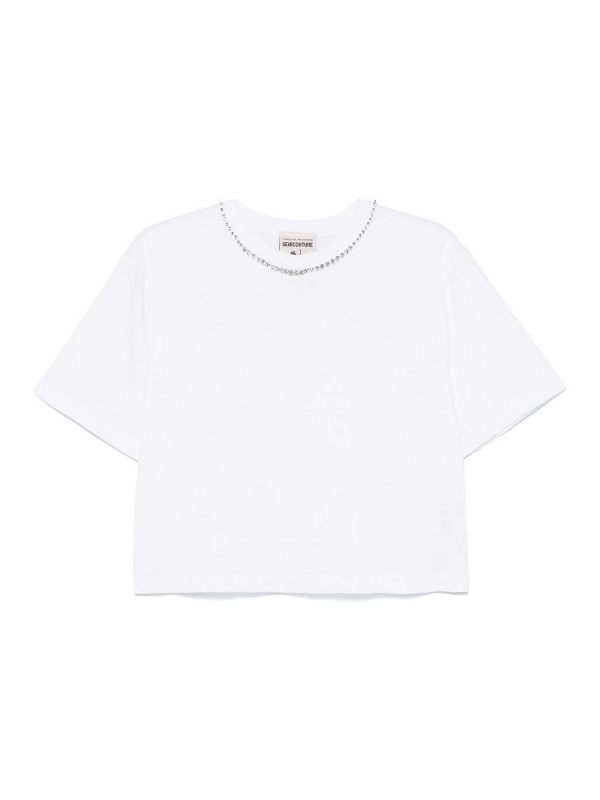Semicouture T-Shirt - Blanc