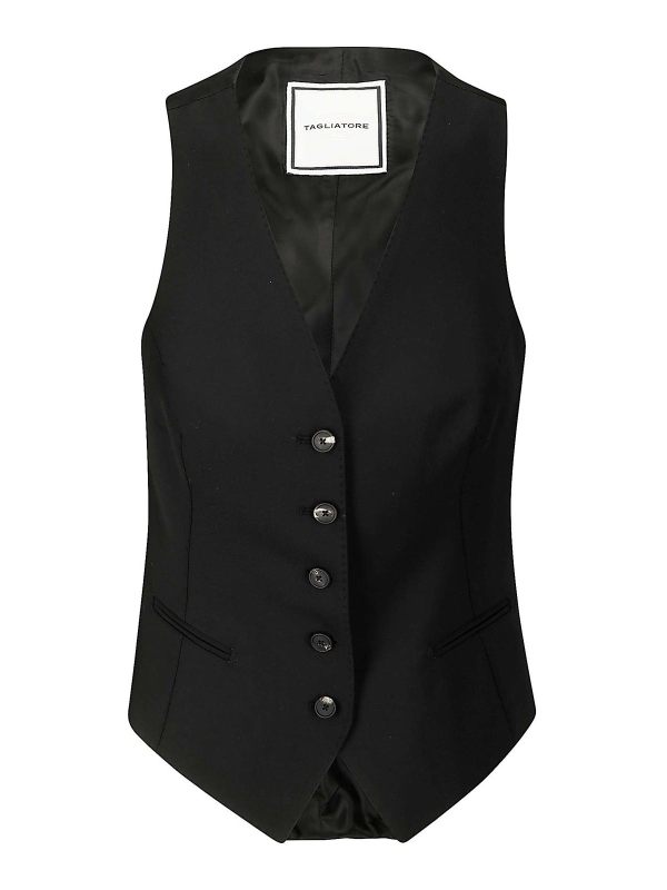 Tagliatore Gilet - Noir