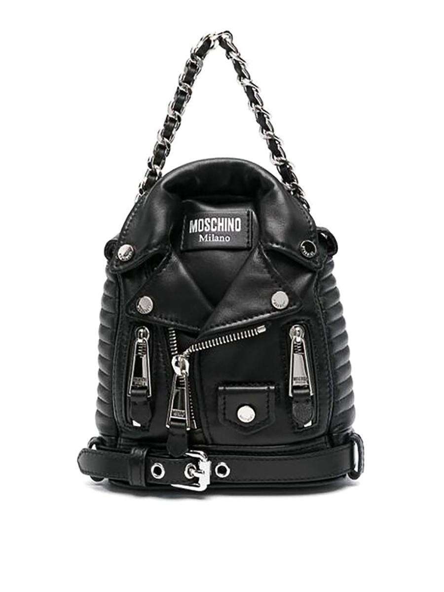 Moschino Sac Porté Épaule - Noir