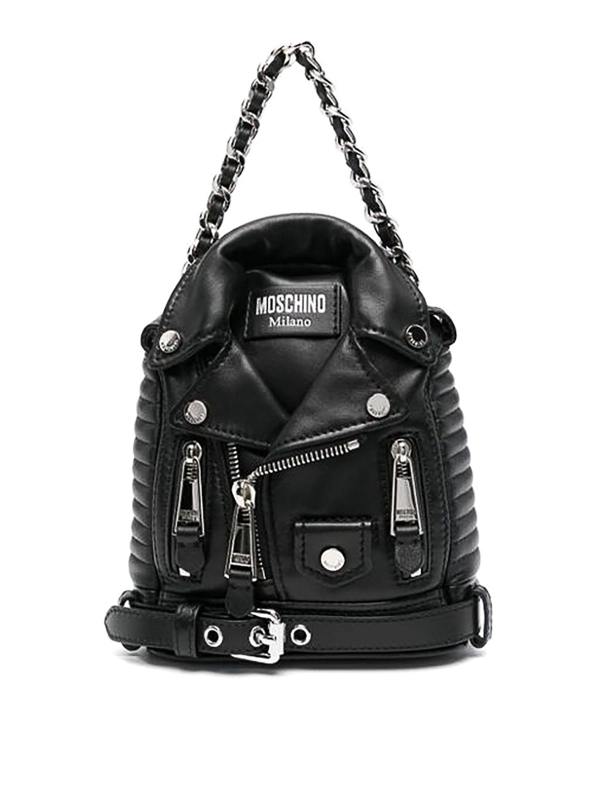 Moschino Sac Porté Épaule - Noir