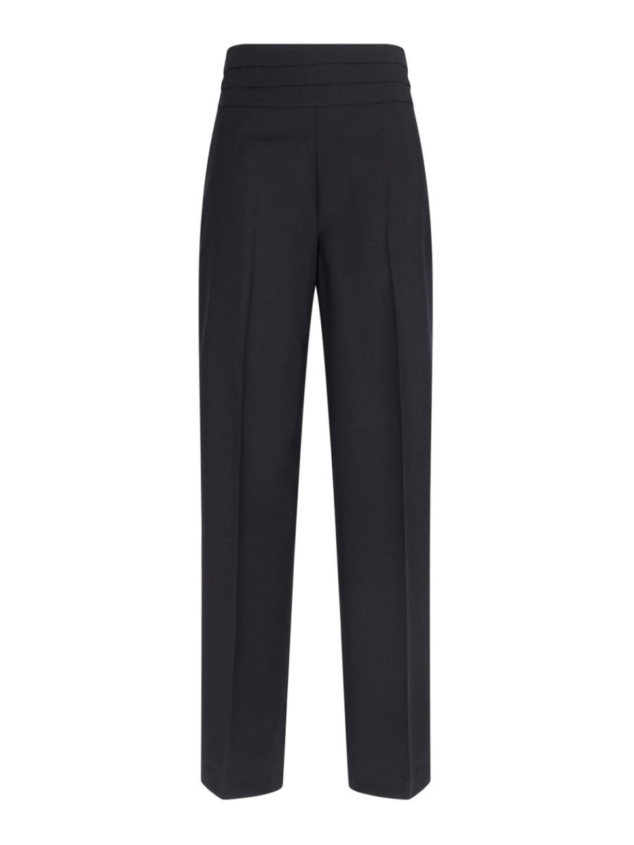 Rohe Pantalons Décontractés - Noir