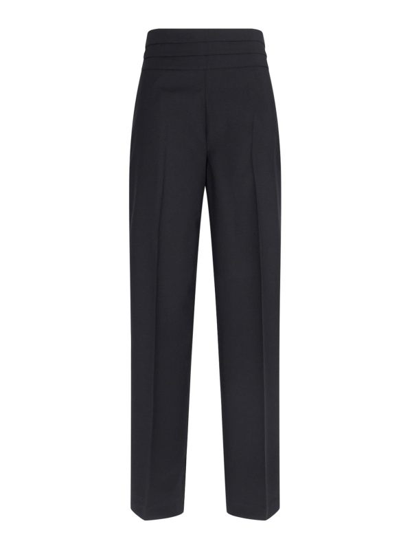 Rohe Pantalons Décontractés - Noir