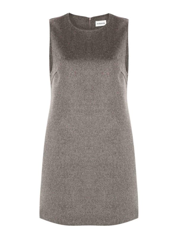 P. A.R. O.S. H. Robe Courte - Marron