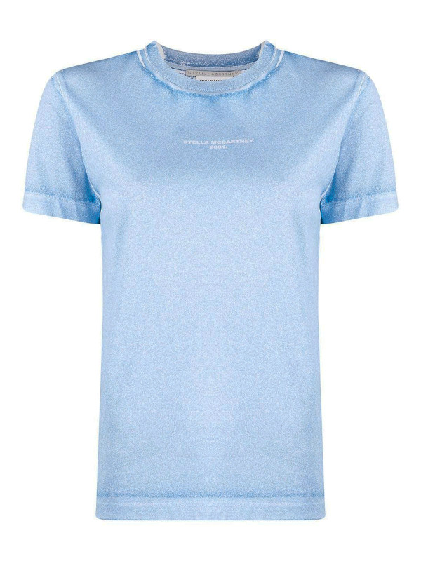 Stella Mccartney T-Shirt - Bleu Clair