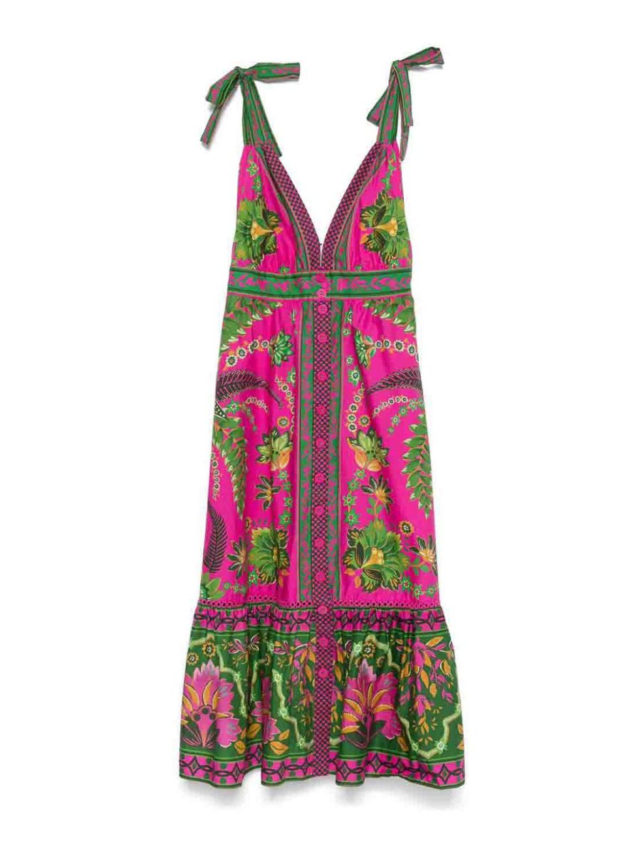 Farm Rio Robe Courte - Multicolore