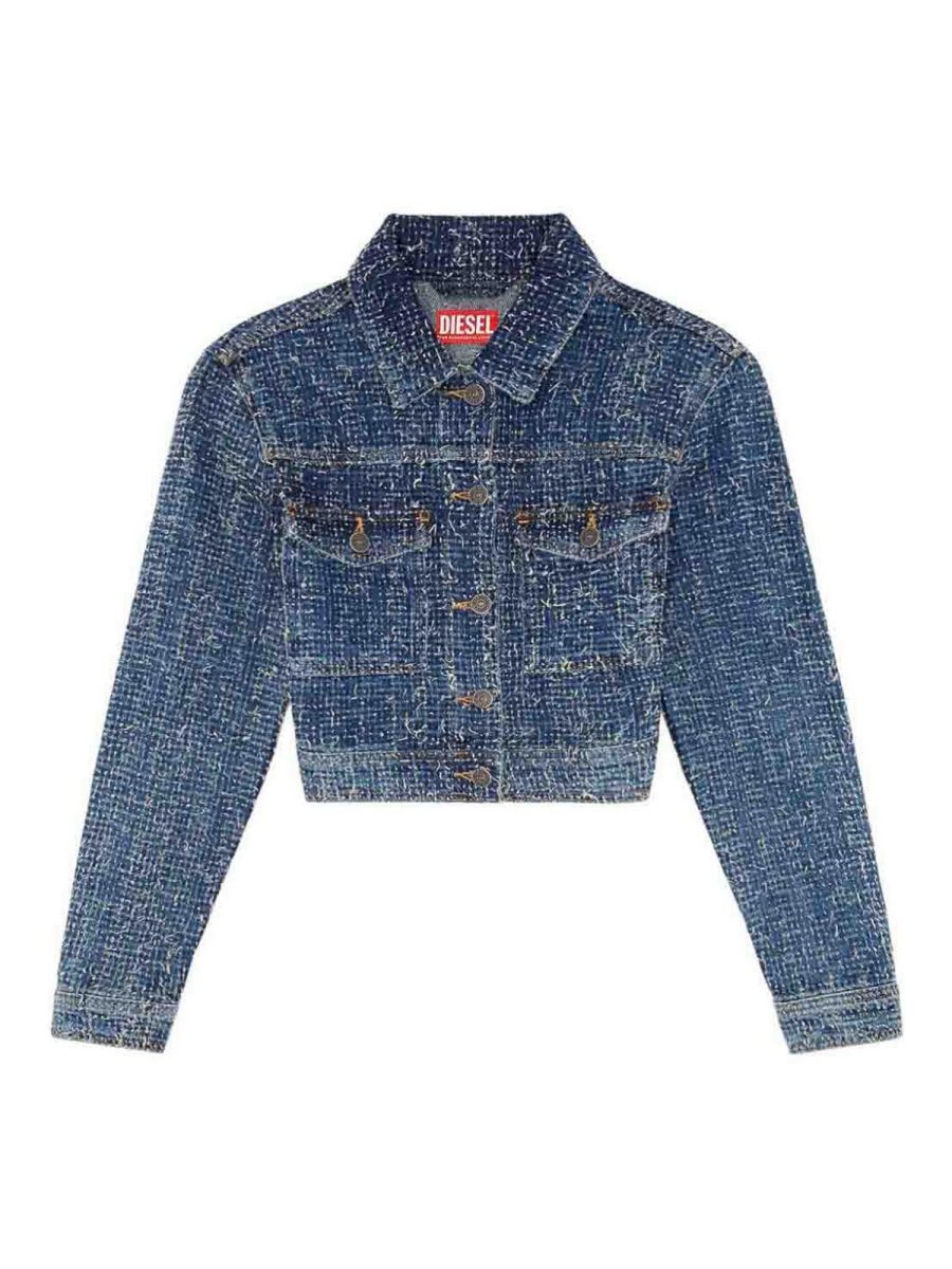 Diesel Pull Col Rond - Bleu
