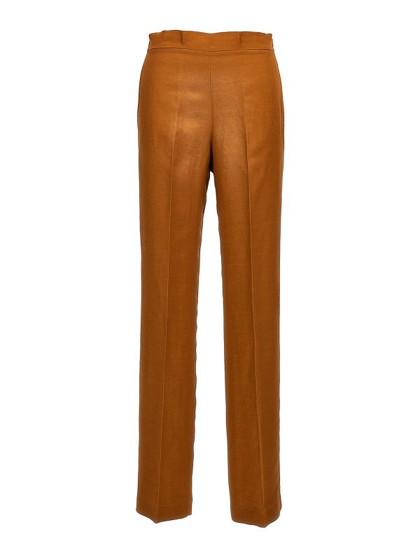 Twinset Pantalons Décontractés - Marron