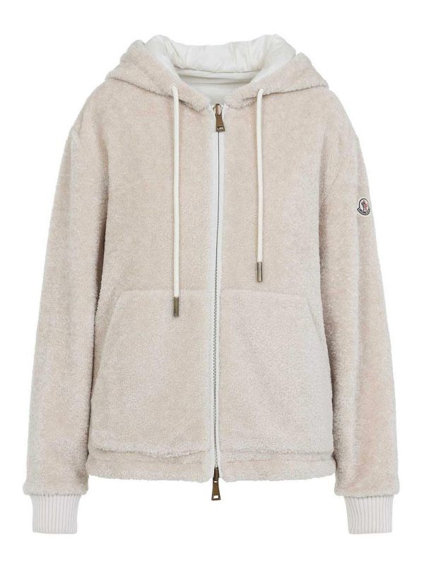 Moncler Veste Casual - Blanc