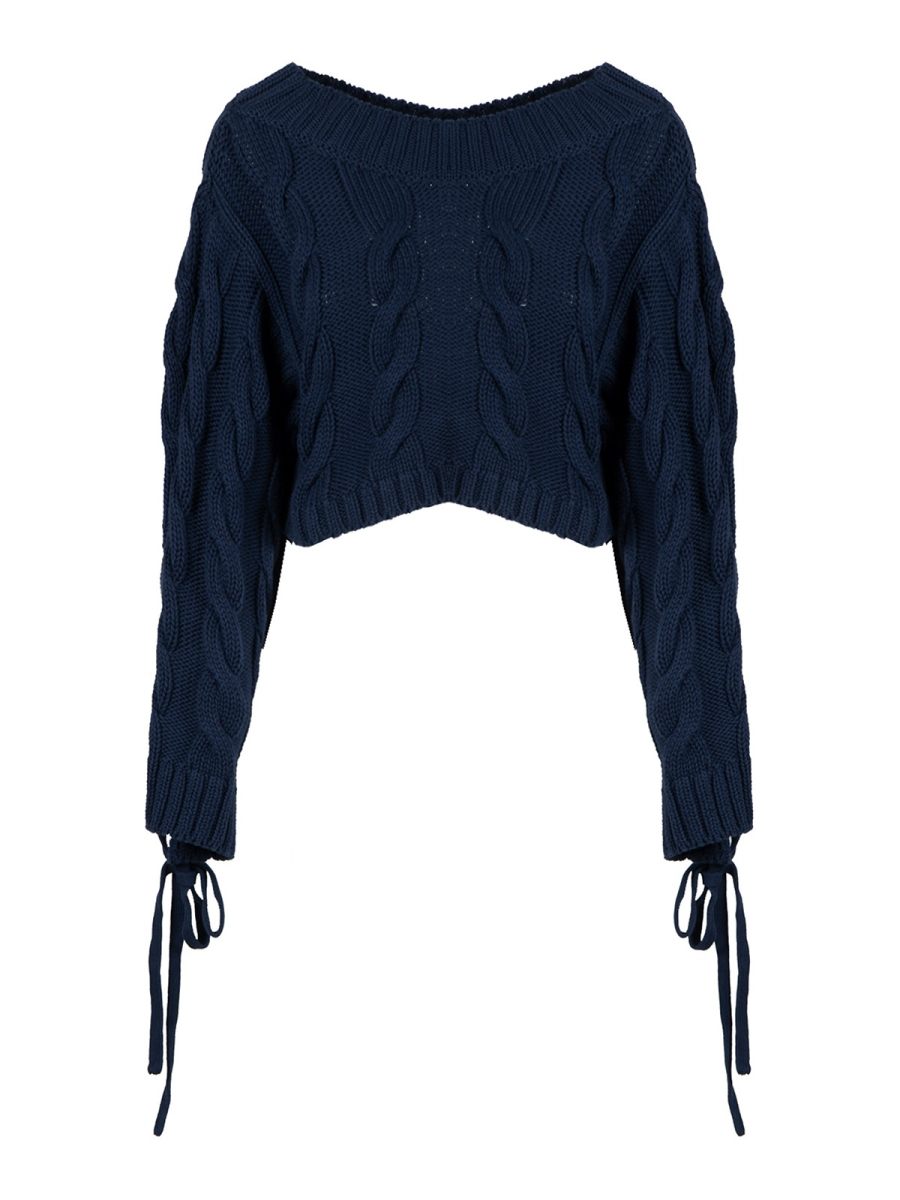Kenzo Pull Col Rond - Bleu