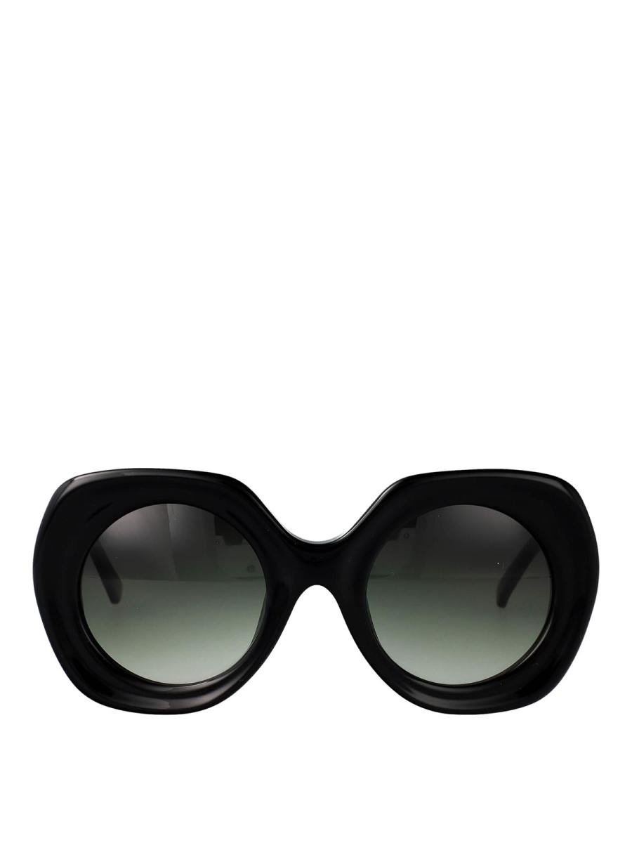 Yohji Yamamoto Lunettes De Soleil - Noir