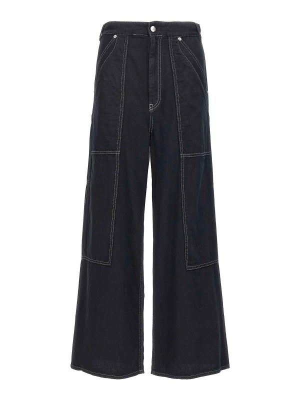 MM6 Maison Margiela Jean Droit - Noir