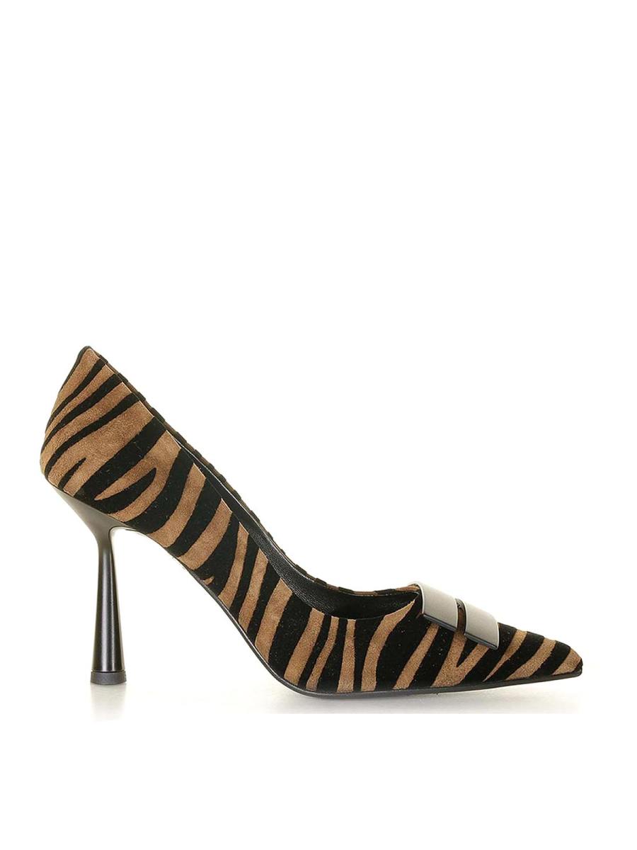 Chantal Chaussures À Talon - Orange