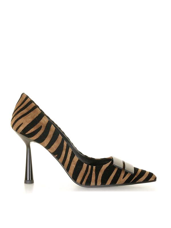 Chantal Chaussures À Talon - Orange