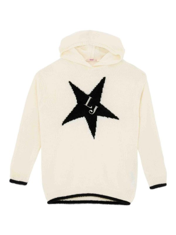 Liu Jo Pull Col Rond - Noir
