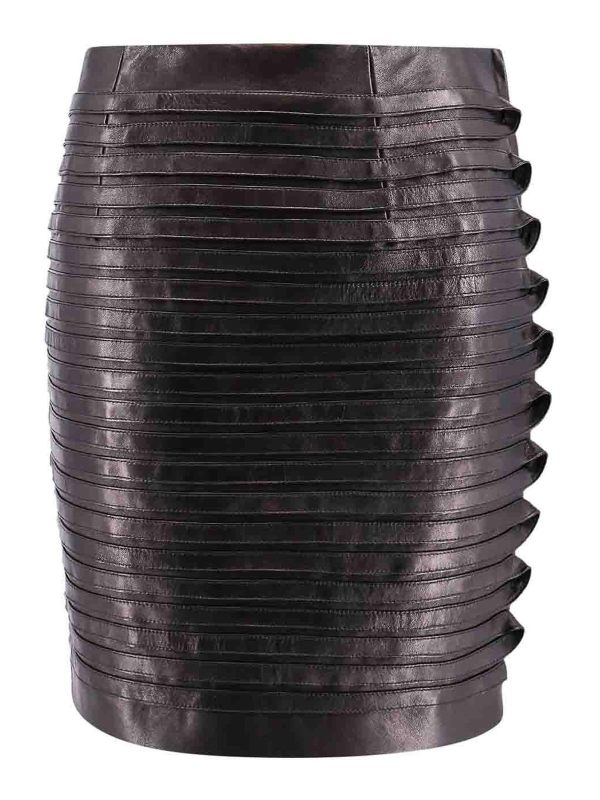Versace Jupe Midi - Noir