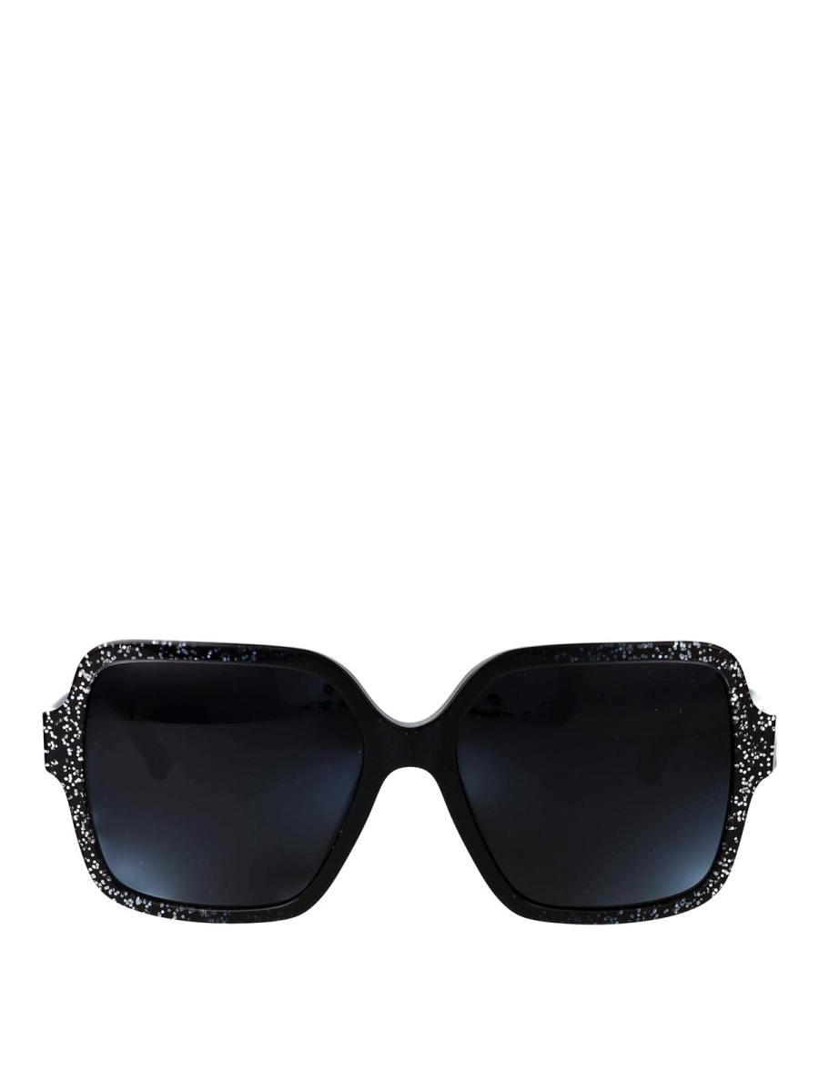 Jimmy Choo Lunettes De Soleil - Noir