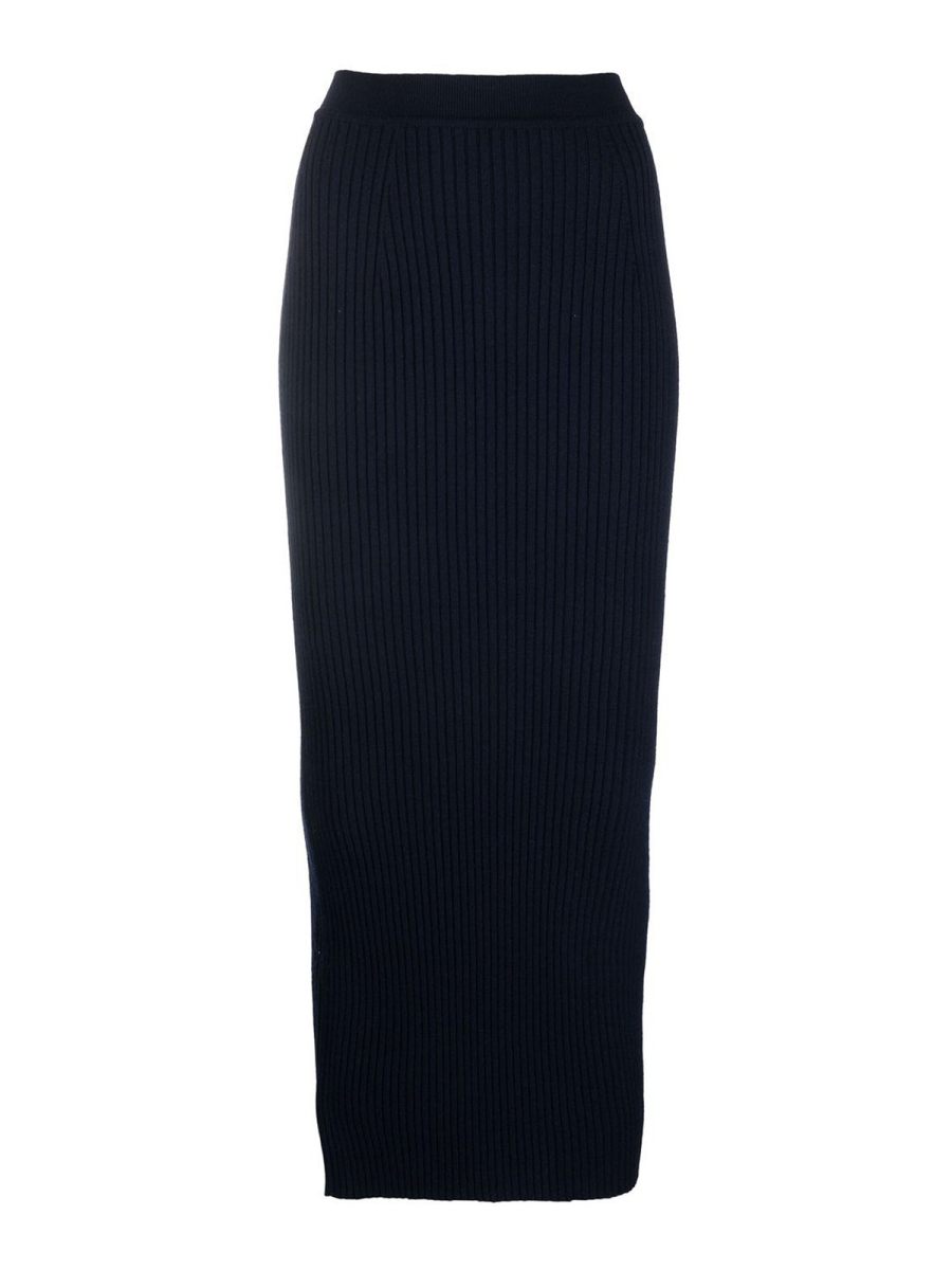 Chloe' Jupe Midi - Bleu
