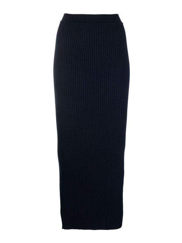 Chloe' Jupe Midi - Bleu