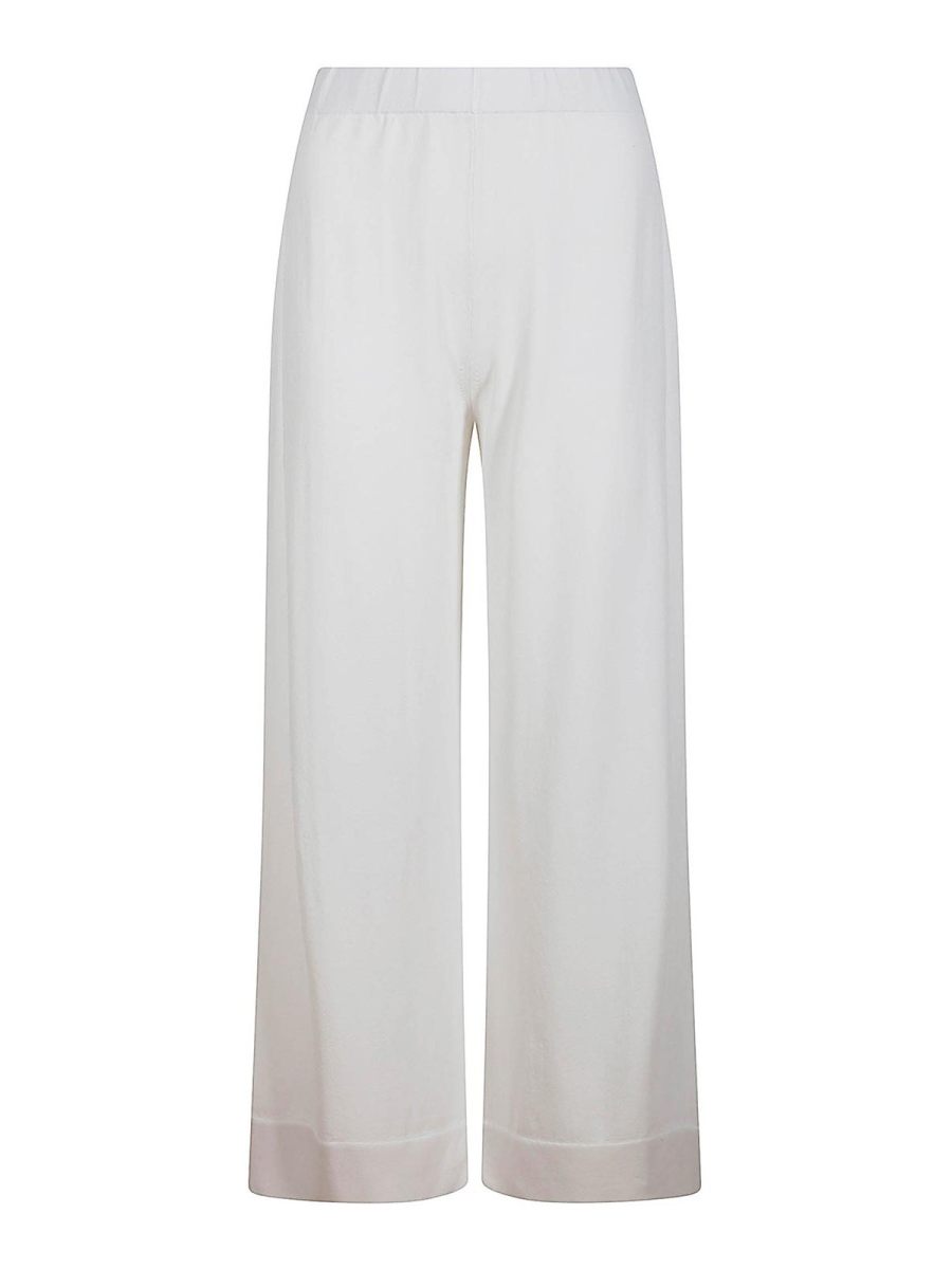 Liviana Conti Pantalons Décontractés - Blanc