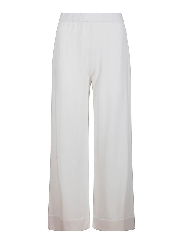 Liviana Conti Pantalons Décontractés - Blanc