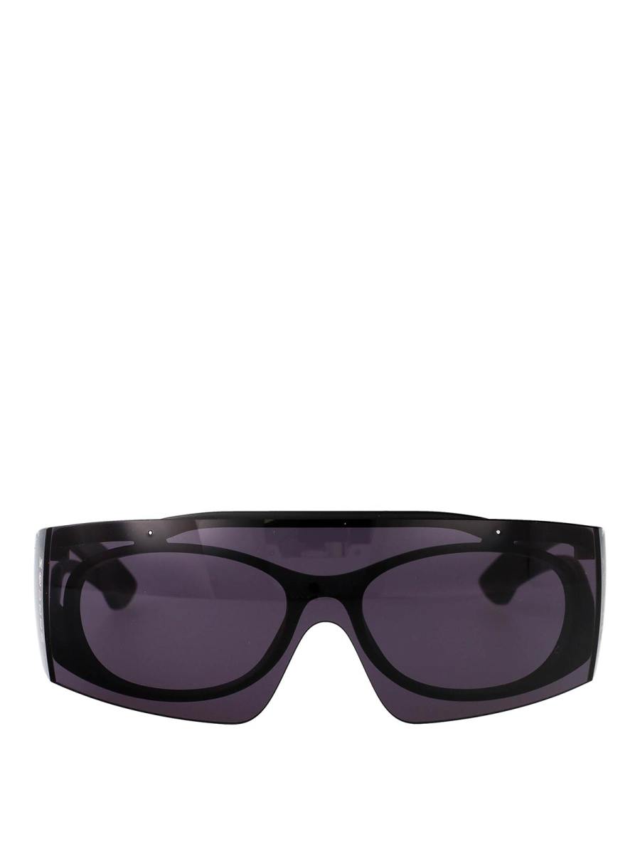 Alexander Mcqueen Lunettes De Soleil - Noir