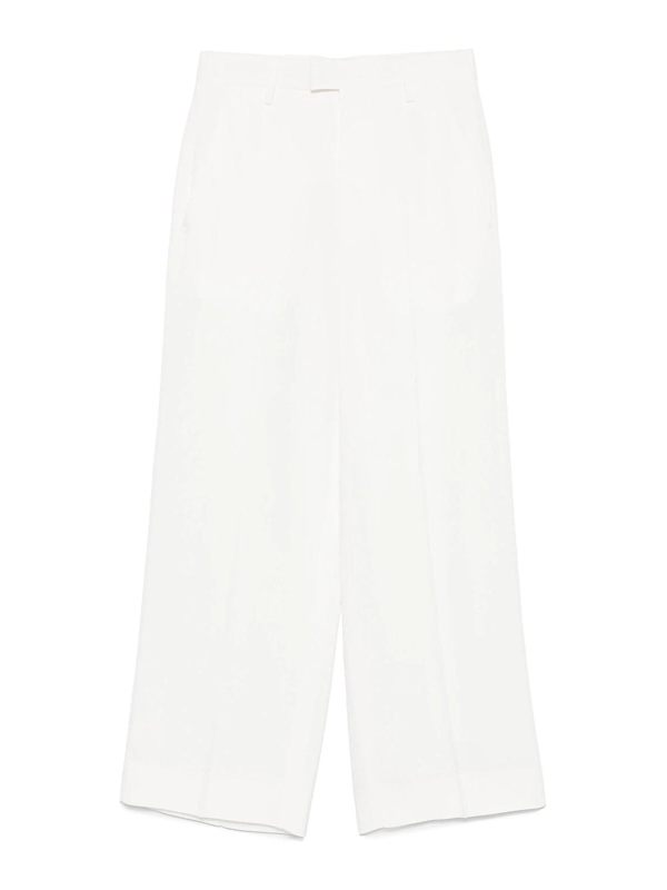 Ann Demeulemeester Pantalons Décontractés - Blanc