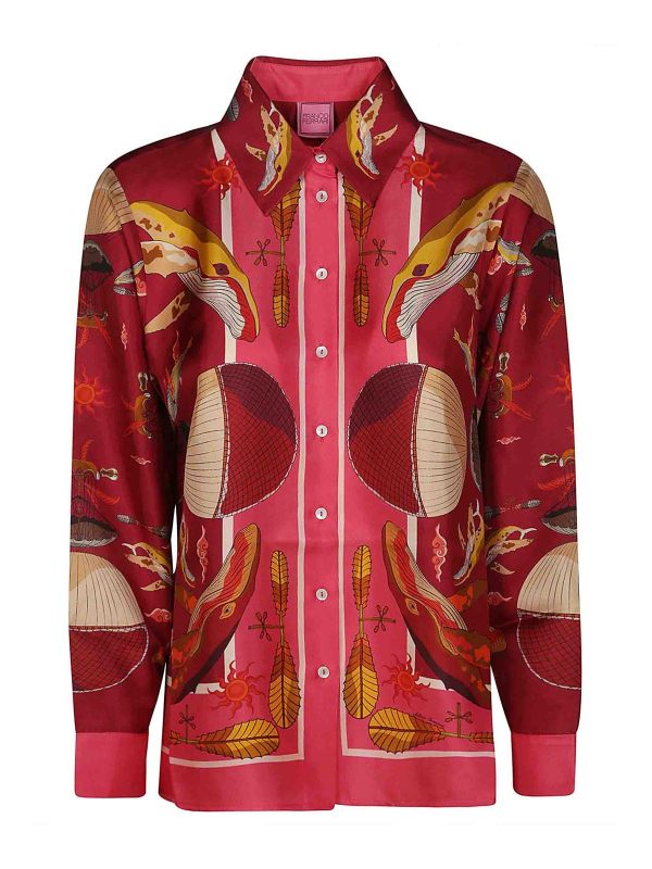 Franco Ferrari Chemise - Rouge