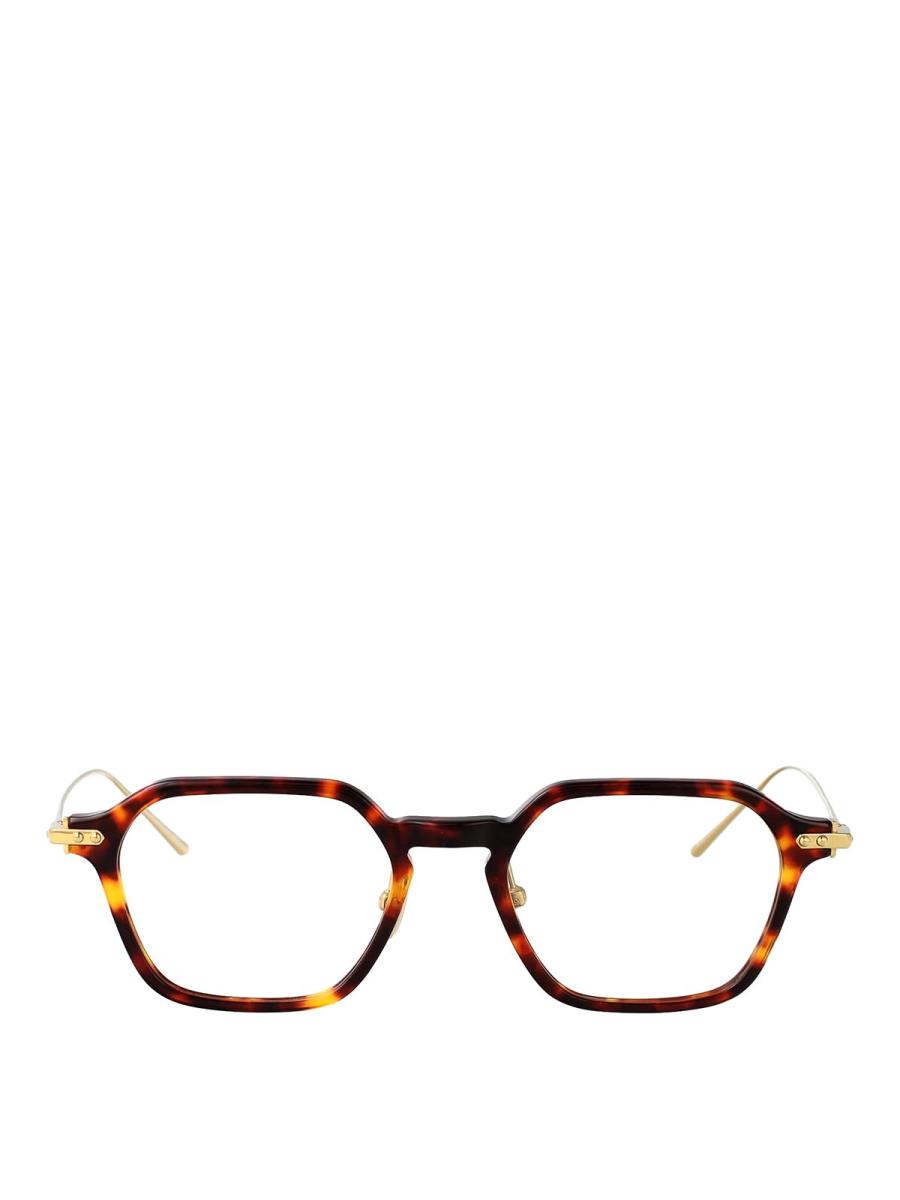 Linda Farrow Lunettes De Soleil - Marron
