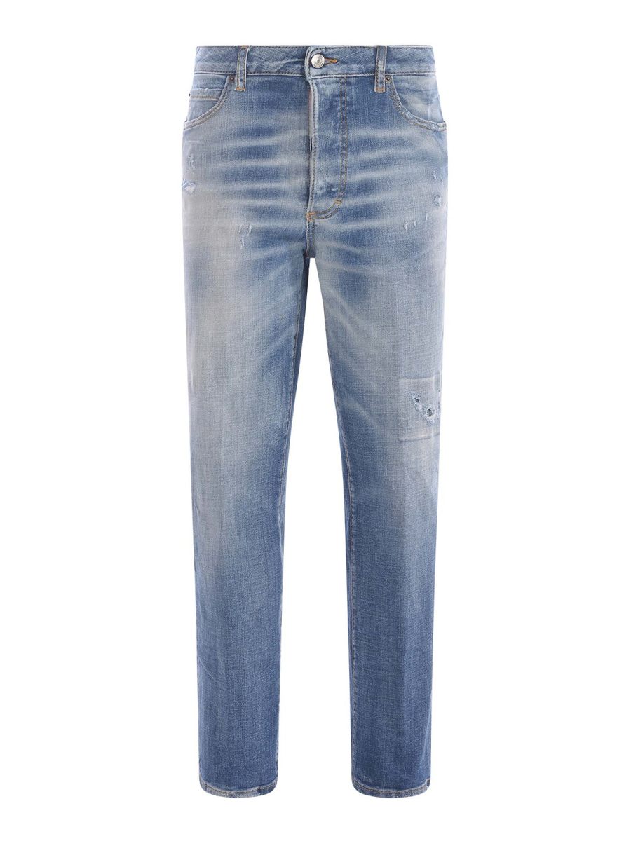 Dsquared2 Jean Droit - Clair Délavé