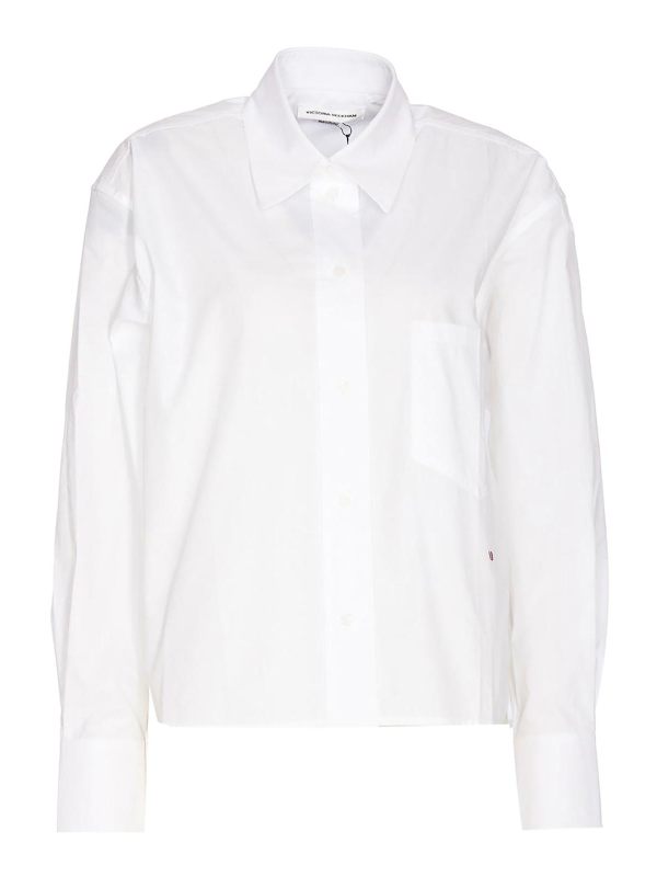 Victoria Beckham Chemise - Blanc