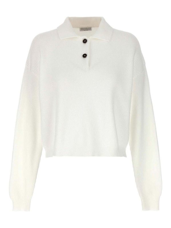 Brunello Cucinelli Cardigan - Blanc