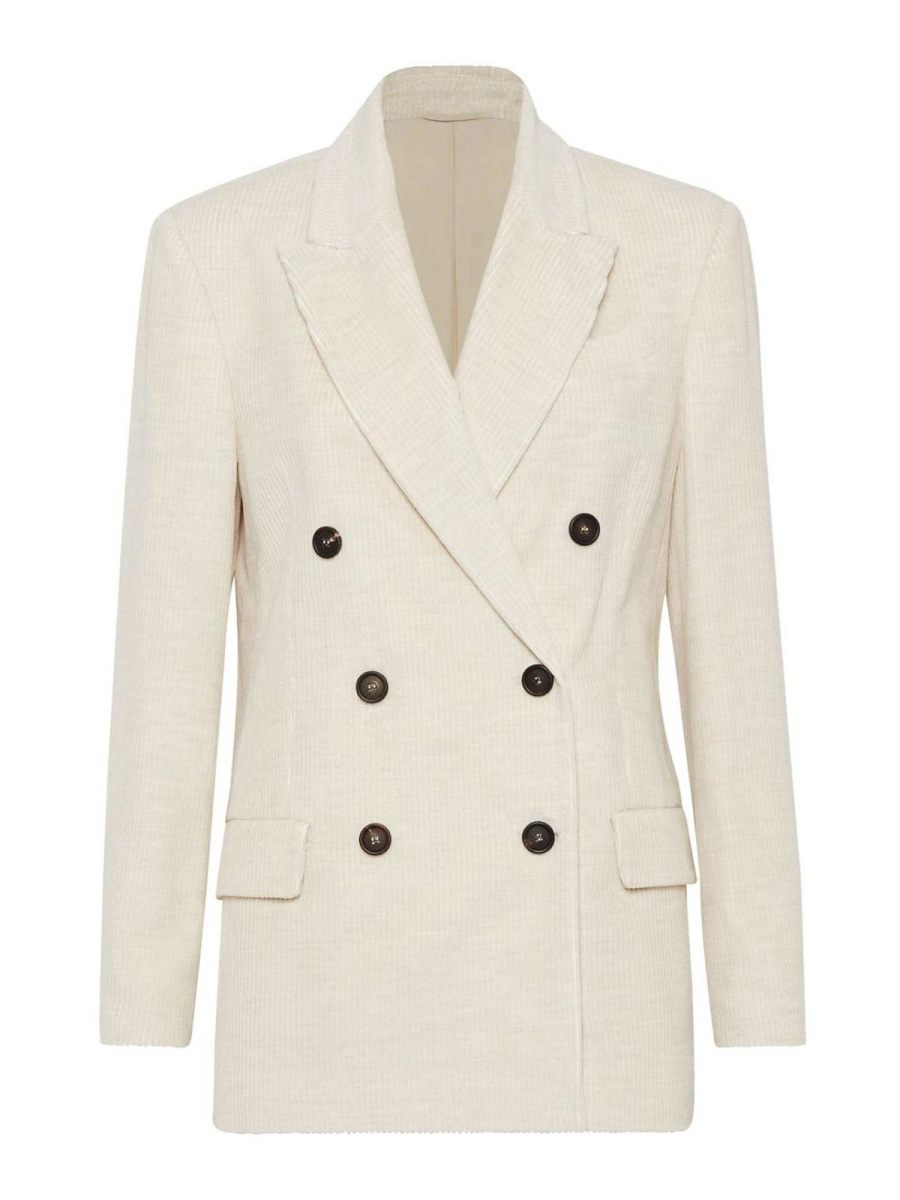 Brunello Cucinelli Veste Casual - Blanc