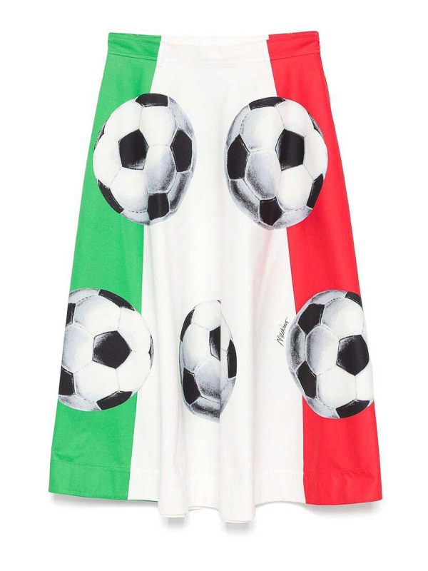 Moschino Jupe Midi - Blanc
