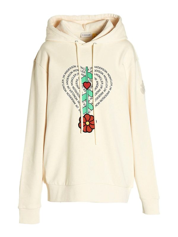 Moncler Sweat-Shirts - Blanc