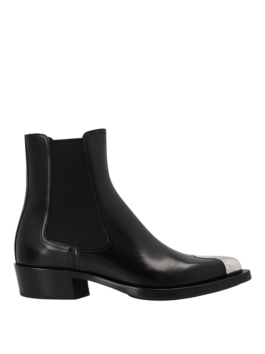 Alexander Mcqueen Bottines - Noir