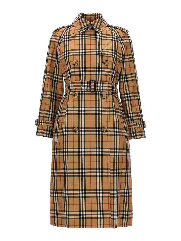Burberry Manteau Court - Beige